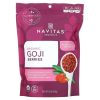 Navitas Organics, органические ягоды годжи, высушенные на солнце, Organic Goji Berries, 454 г