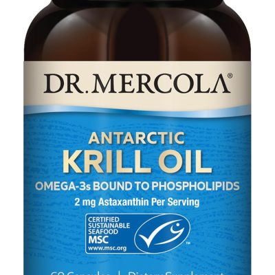 Dr. Mercola, Krill Oil, Масло антарктического криля, 60 капсул