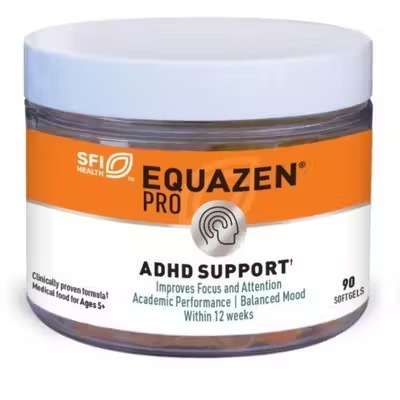 SFI Health (Klaire Labs), Equazen Pro, поддержка мозга у детей/подростков с СДВГ, 90 капс