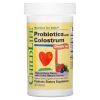 ChildLife, ChildBiotics Probiotics with Colostrum, пробиотик+молозиво д/детей, ягоды, 92 жев таб