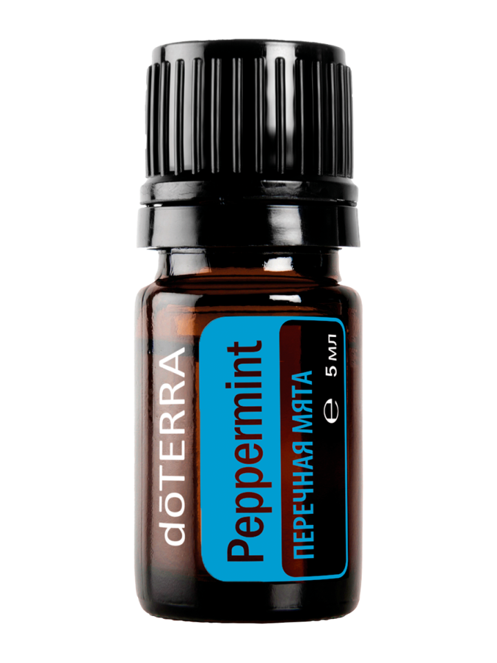 doTERRA, Эфирное масло Мята перечная, Peppermint, 5 мл