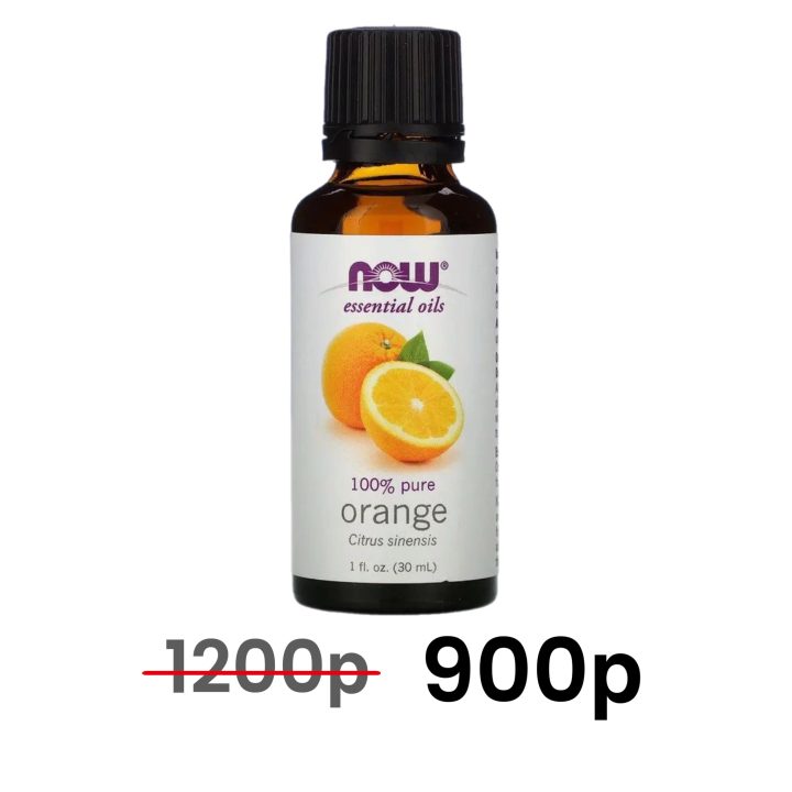 NOW, Orange Oil, эфирное масло апельсина, 30 мл - ДИСКОНТ (потеря в весе 9 г)