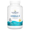 Nordic Naturals, Омега-3 со вкусом лимона, 690мг, Omega-3, 180капсул