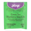 Yogi Tea, Slim Life, Зеленый чай с черникой, 16 чайных пакетиков, 32 г
