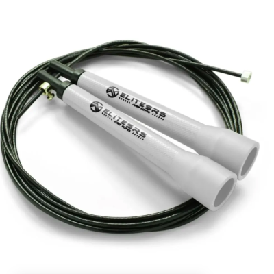 EliteSRS cкакалка для скоростных прыжков Spark Speed Jump Rope белая