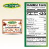 Let's Do Organic, Сгущенное кокосовое молоко со вкусом карамели, 210 г