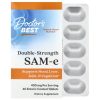 Doctor's Best, SAM-e, Double-Strengh, поддержка нервной системы, 400 мг, 60 таблеток
