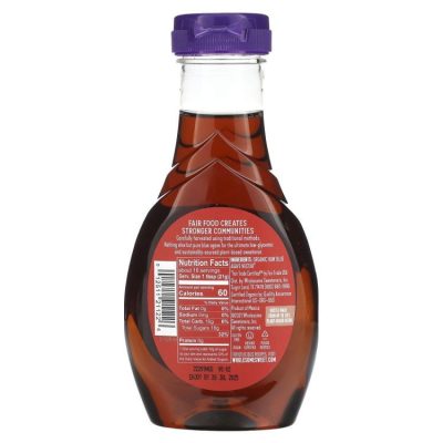 Wholesome, Сироп голубой агавы, сырой органический, Raw Blue Agave, 333 г