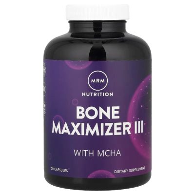 MRM Nutrition, Комплекс для поддержки здоровья костей, Bone Maximizer III with MCHA, 150 капсул