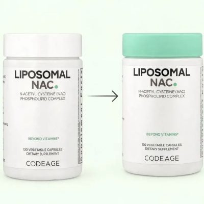 Codeage, Liposomal NAC, липосомальный NAC, 450 мг, 120 капсул