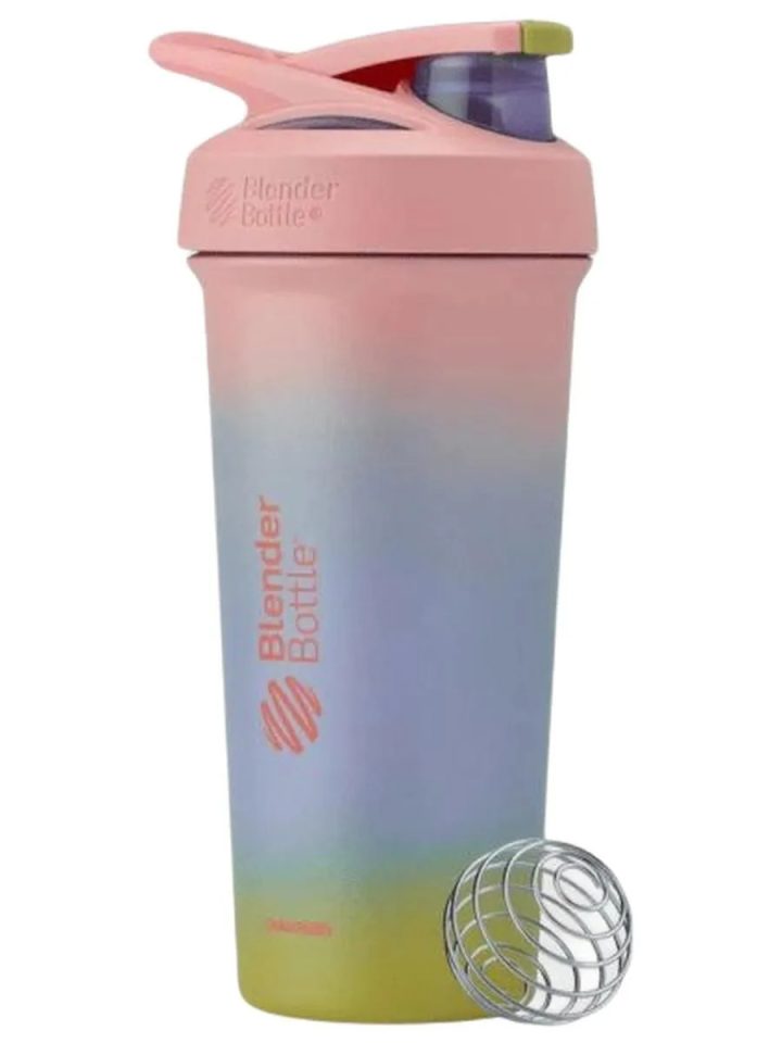 BlenderBottle, Шейкер спортивный, Stainless Sleek Sport, цвет Breakaway, 740 мл (25 унций)