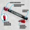 Elite Jumps, Surge 3.0, скакалка для скоростных прыжков и трюков, Speed Jump Rope, красная