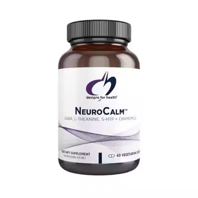Designs for Health, NeuroCalm, контроль стресса и настроения, 60 капсул, ДИСКОНТ (треснута крышка)