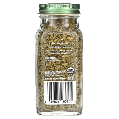 Simply Organic, Oregano, Орегано, 21г