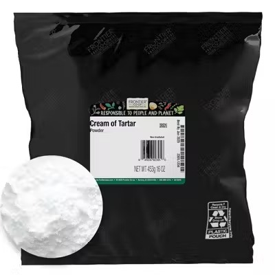 Frontier Co-op, Винный камень (крем тартар), Cream of Tartar, порошок, 453 г