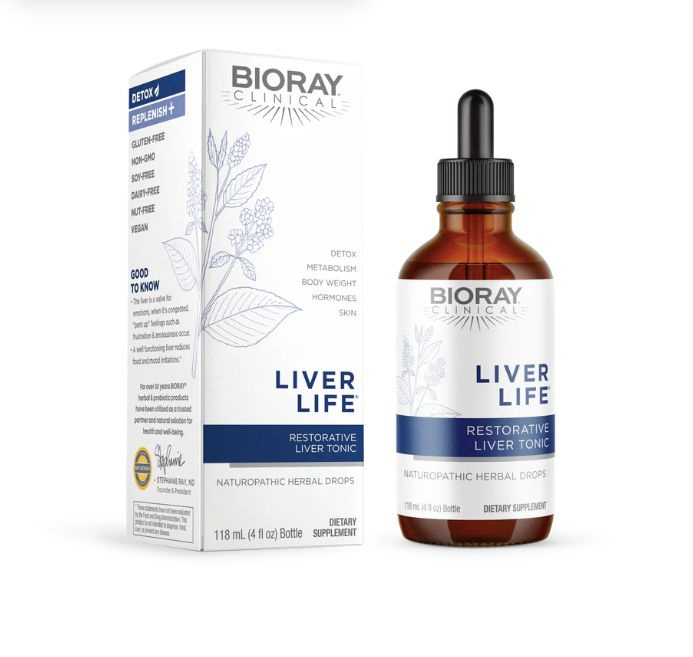 Bioray, Liver Life, Восстановление печени, 118 мл