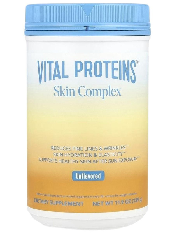 Vital Proteins, Skin Complex, Питательный комплекс для кожи с коллагеном, без добавок, 339гр
