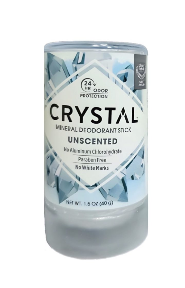 Crystal, Mineral Deodorant, минеральный дезодорант-карандаш, без запаха, 40 г