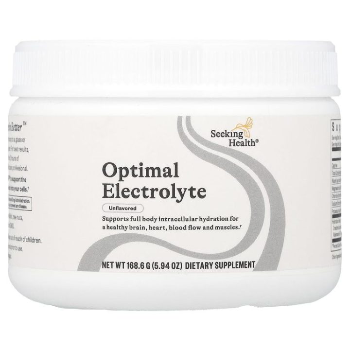Seeking Health, Optimal Electrolyte, электролиты, без вкуса, 168,6 г