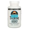 Source Naturals, Taurine, Таурин, 1000 мг, 120 капсул