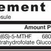 Jarrow Formulas, Methyl Folate, Метил фолат, 400 мкг, 60 капсул