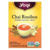 Yogi Tea, Сhai Rooibos, чай ройбуш, без кофеина, 16 чайных пакетиков