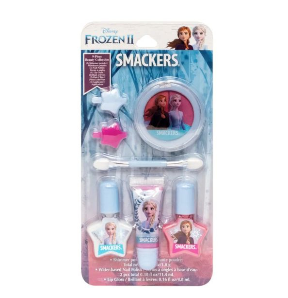 Lip Smacker, Beauty Collection Kit, Набор детской косметики Disney Frozen 2, 9 предметов