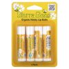 Sierra Bees, набор органических бальзамов для губ, аромат меда, 4 штуки