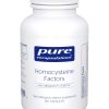 Pure, Homocysteine Factors, Поддержание нормального уровня гомоцистеина, 180 капсул