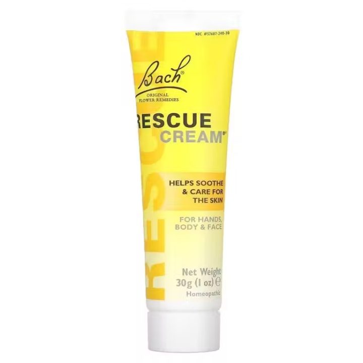 Bach, Rescue Cream, успокаивающий крем для лица и тела, 30 г