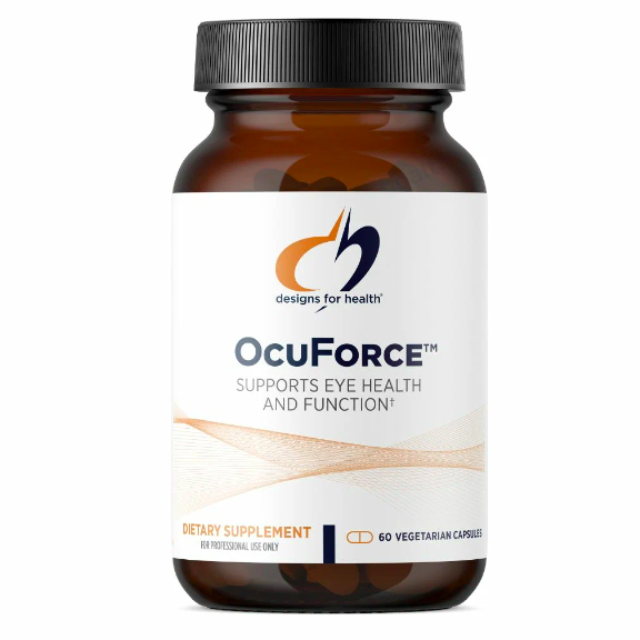 Designs for Health, OcuForce, поддержка здоровья глаз, 60 капсул