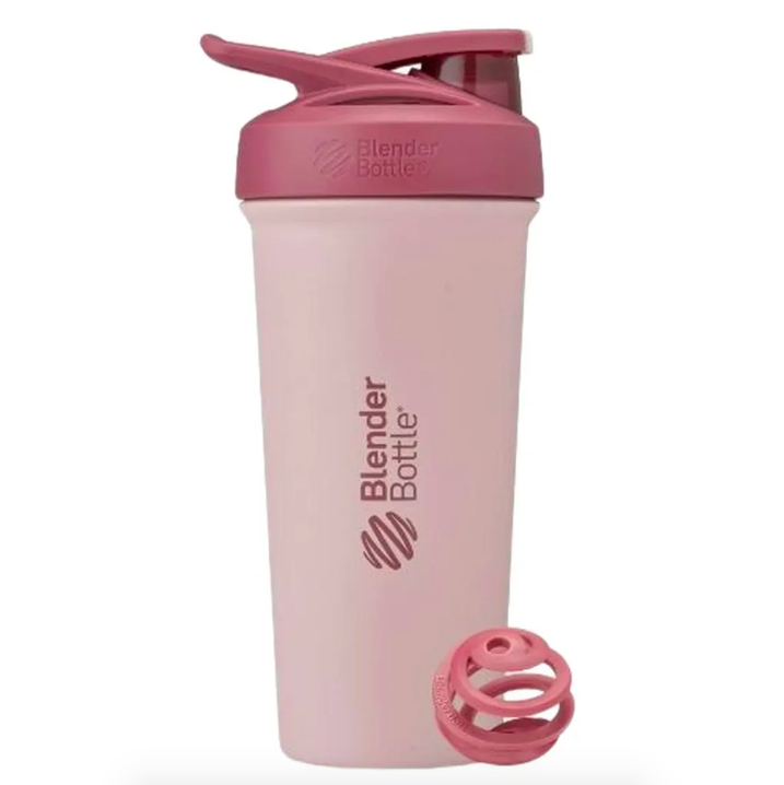 BlenderBottle, Шейкер, Stainless Sleek Sport, Sahara Sunset/Redwood, 740 мл