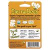 Sierra Bees, набор органических бальзамов для губ, мандарин и ромашка, 4 штуки