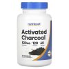 Nutricost, активированный уголь кокосовый, Activated Charcoal, 520 мг, 120 капсул