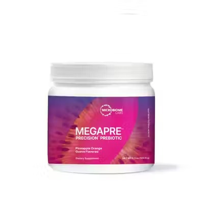 Microbiome Labs, MegaPre, пребиотическая клетчатка, 145 г, срок годности 09/25