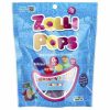 Zollipops, Леденцы "Чистые зубы" на палочке без сахара, фруктовое ассорти, 14 леденцов