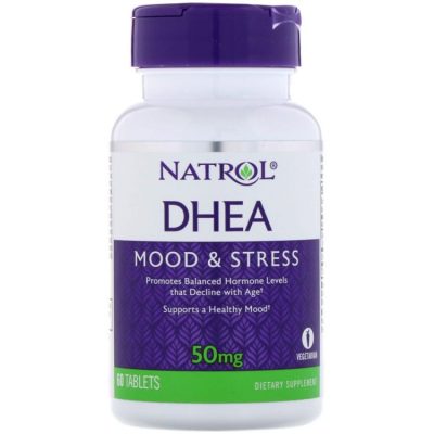 DHEA, ДГЕА, 50 мг, 60 таблеток, NatroI архив