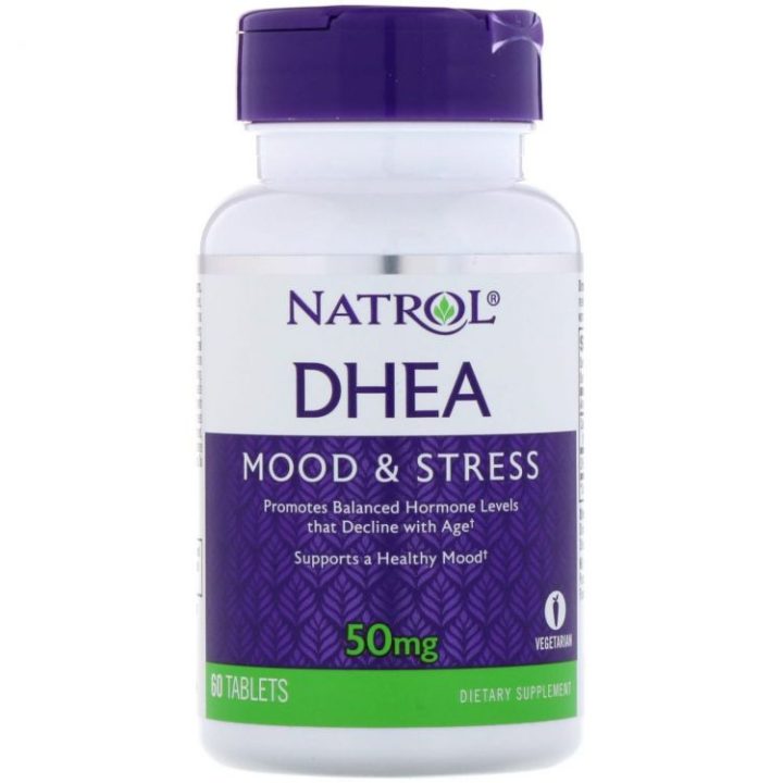 DHEA, ДГЕА, 50 мг, 60 таблеток, NatroI архив