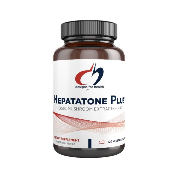 Designs for Health, Hepatatone Plus, поддержка печени, 120 капсул