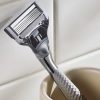 Harry's, Original Chrome Handles, Бритвенный станок+2 кассеты (5 лезвий), цвет Silver (серебристый)