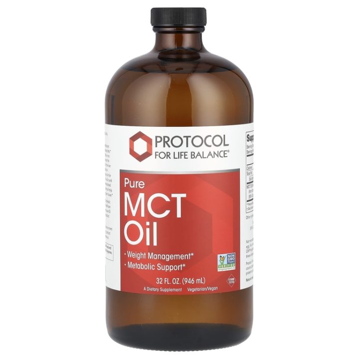 Protocol for Life Balance, Органическое масло среднецпочечных триглицеридов, MCT Oil, 946 мл