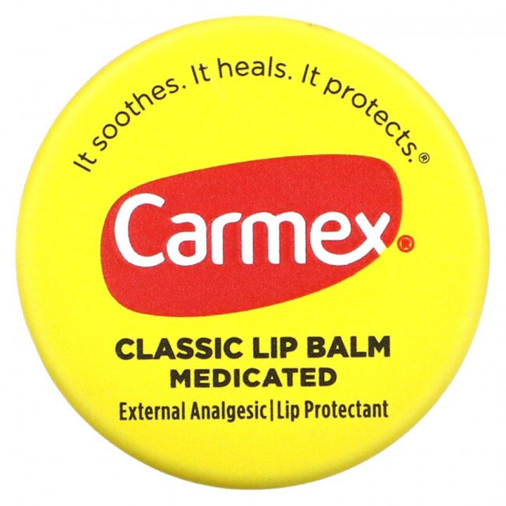 Carmex, классический бальзам для губ, заживляющий, 7,5 г
