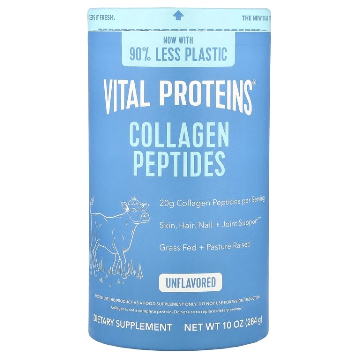 Vital Proteins, Пептиды коллагена, без вкусовых добавок, 284гр