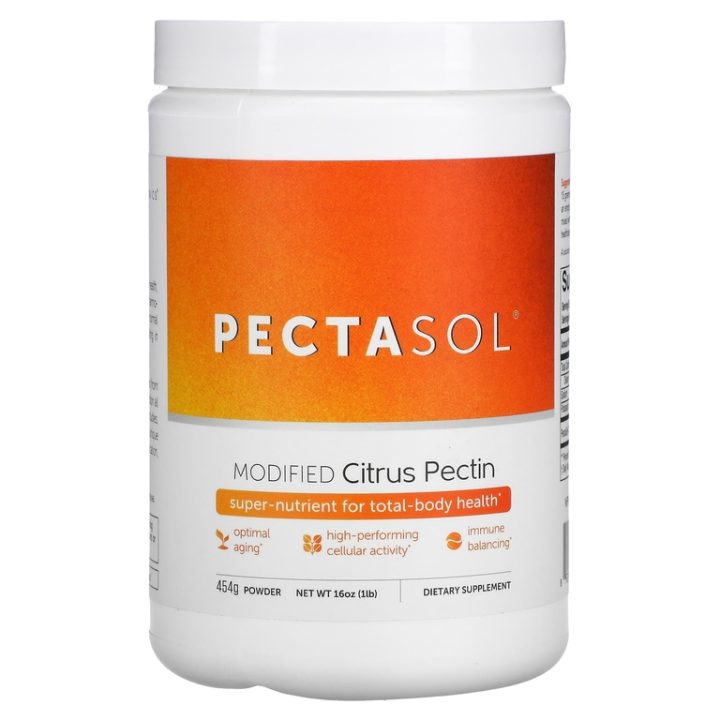 Econugenics, PectaSol-С, модифицированный цитрусовый пектин, Modified Citrus Pectin, 454 г
