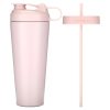 HydroJug, Hydro SHKR Tumbler, шейкер, нержавеющая сталь, розовый песок, 700 мл