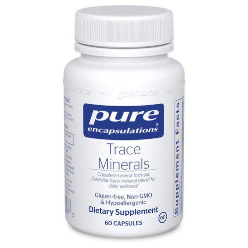 Pure Encapsulations, Trace Minerals, мультиминеральная добавка, 60 капсул