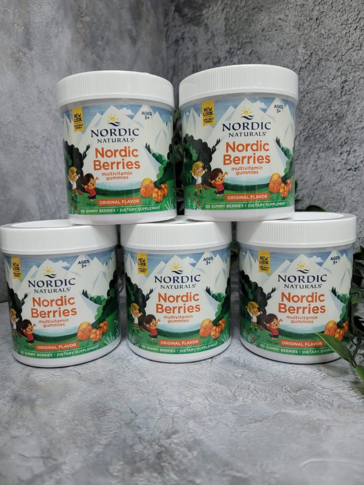 Nordic Naturals, Nordic Berries, мультивитамины для детей от 3 лет, 120 конфет - срок до 09/24