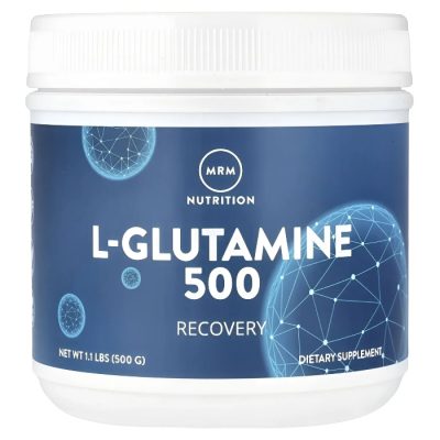 MRM Nutrition, L-Глутамин 500, порошок для восстановления и поддержки мышц, 500 грамм
