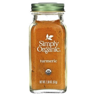 Simply Organic, приправа Куркума, Turmeric, 67гр