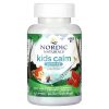 Nordic Naturals, Kids Calm, спокойствие/расслабление для детей 3+, клубника/арбуз, 60 таб